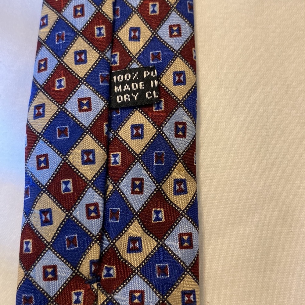 Stefano Ricci Men's Neck Tie 100% Silk deLisi Italy Blue - Picture 7 of 8
